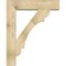 Ekena Millwork Olympic Block Rough Sawn Bracket w/ Offset Brace, Douglas Fir, 8"W x 34"D x 42"H BKT0806X34X42OLY05RDF - alternate 3
